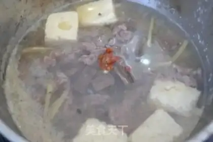Make Spicy beef soup step 4