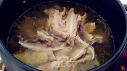 Make Piggy belly chicken step 7