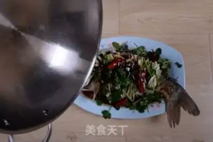 Make Secret-made oiled carp step 5