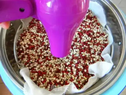 Make Red bean rice powder step 2