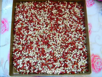 Make Red bean rice powder step 3