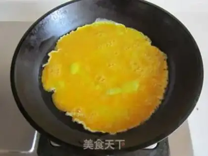 Make Silver fish fried eggs step 3