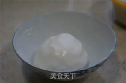 Make Eggballs, sweet soup step 2