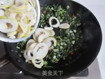 Make ♪ Snow veal and spring ♪ step 4