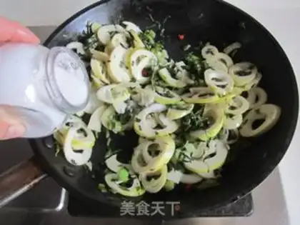 Make ♪ Snow veal and spring ♪ step 5