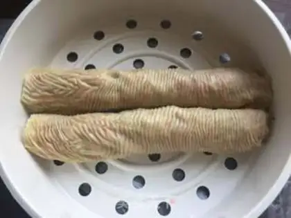 Make Bean-skin porridge step 9