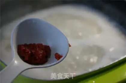 Make Eggballs, sweet soup step 7