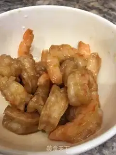 Make Shrimp green noodles step 2