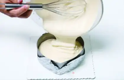 Make Fresh walnut yogurt mousse step 5