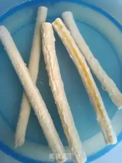 Make The bean stick burns the spine step 2