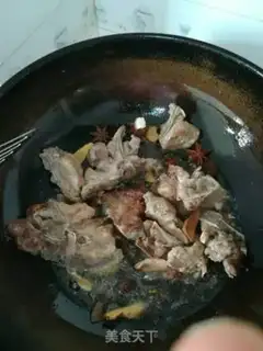 Make The bean stick burns the spine step 6