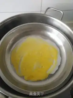 Make Egg sausage powder step 3