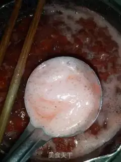 Make Homemade strawberry sauce step 3