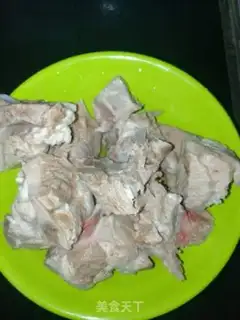 Make Sea belt bone soup step 1