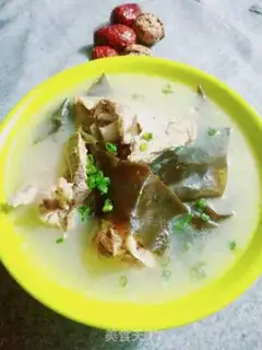 Make Sea belt bone soup step 5