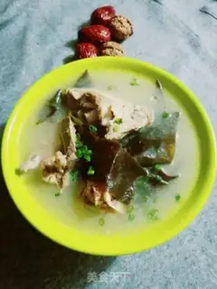 Make Sea belt bone soup step 6