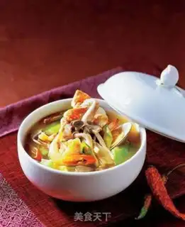 Make Thai winter soup step 1