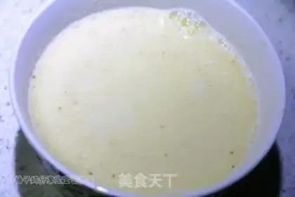 Make Corn paste vegetable congee step 2