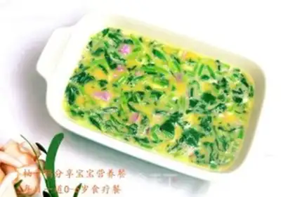 Make A spinach chicken cake step 4