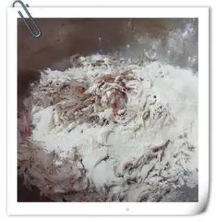 Make # Smelt-shrimp cake # step 2
