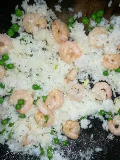 Make Shrimp rice step 5