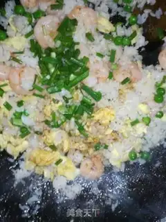 Make Shrimp rice step 6