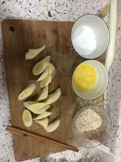 Make Banana oats pie step 0