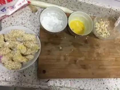 Make Banana oats pie step 1