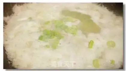 Make White hair, green water step 11