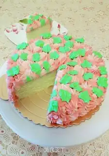 Make Creative 3-8 holiday cake step 14