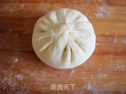 Make Celery pork buns step 12
