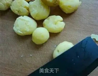 Make Garlic potatoes step 2