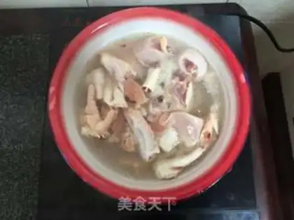 Make Yellow chicken step 2