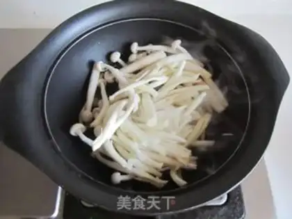 Make Silver fish mushroom egg soup step 3