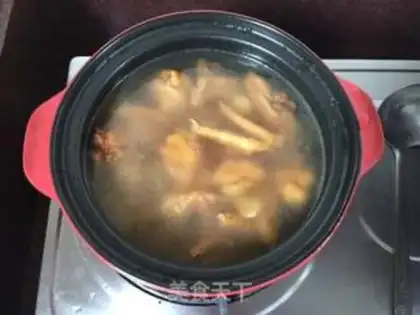 Make Yellow chicken step 6