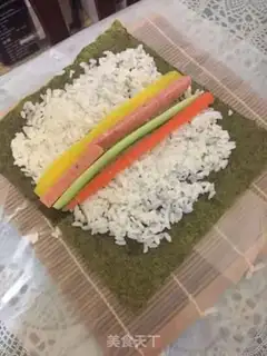 Make Sushi step 1