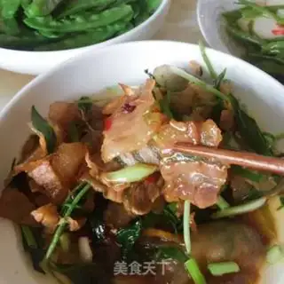 Make Quinbu gufa makes three layers of meat step 9
