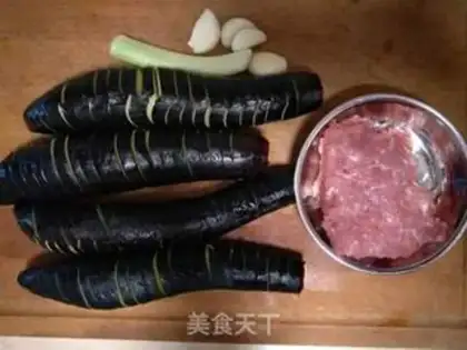 Make Third sister, eggplant step 0