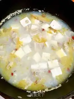 Make ♪ The salted tofu soup ♪ step 5