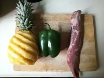 Make Pineapple crotch step 0
