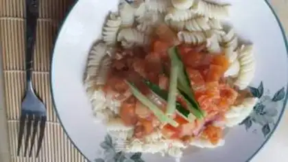 Make Tomato pasta step 4