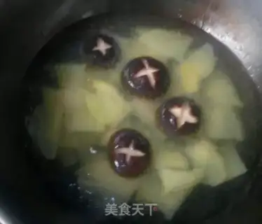 Make Potato mushroom meat soup step 3