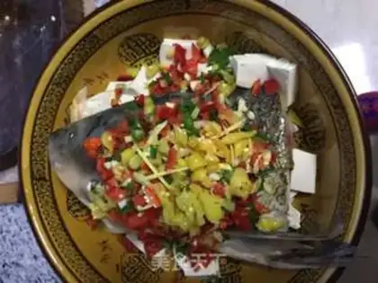 Make Precious tofu head step 2