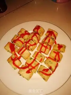 Make Onion egg rolls step 4