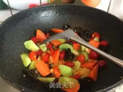 Make Precious tofu head step 4