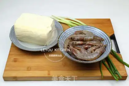 Make Shrimp tofu step 0
