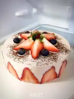 Make Strawberry cheesecake step 4