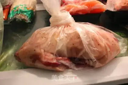 Make Homemade salt duck step 3