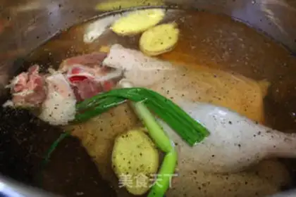 Make Homemade salt duck step 4