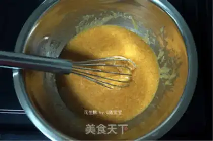 Make Peanut souffle step 2